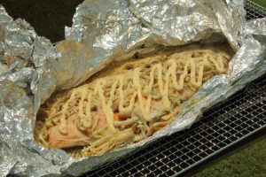 鮭のホイル焼き