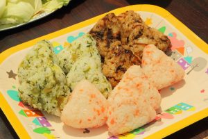 色々具材のおにぎり